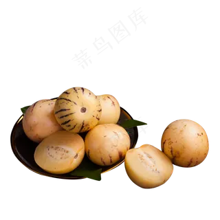 一些清新多汁的人参果,免抠元素