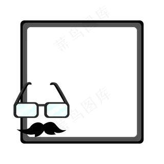 黑色父亲节边框