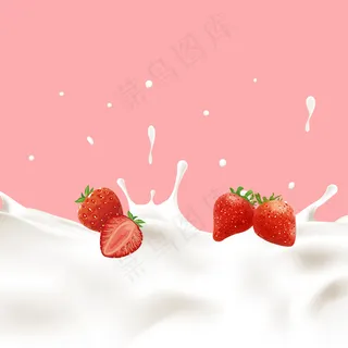 蔓越莓酸奶促销主图