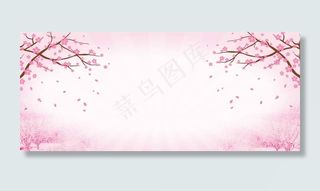 粉色桃花漫天桃花