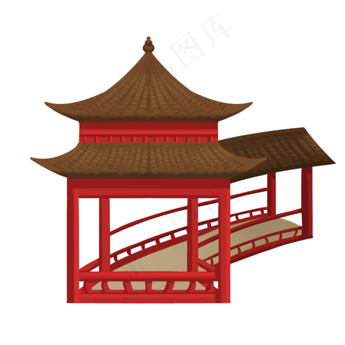 古建筑凉亭