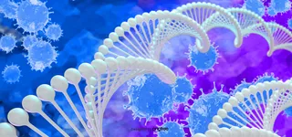 3d冠状病毒病covid-19感染医学图解