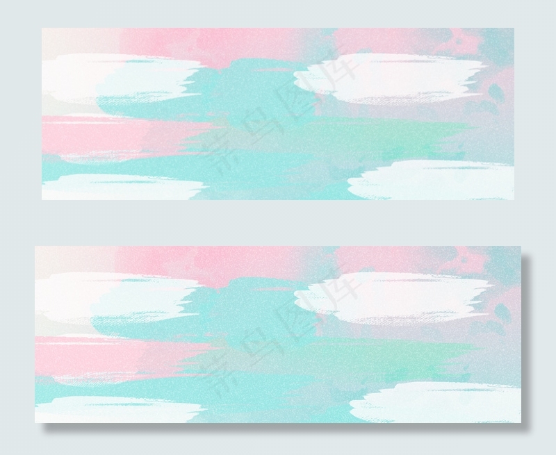 小清新彩色水彩油漆底纹纹理淘宝banne