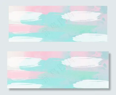 小清新彩色水彩油漆底纹纹理淘宝banne