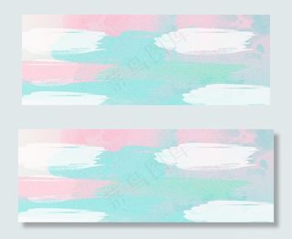 小清新彩色水彩油漆底纹纹理淘宝banne