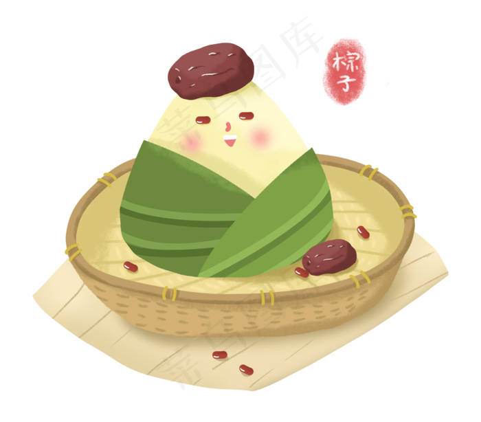 端午节红枣粽子粽香粽子节