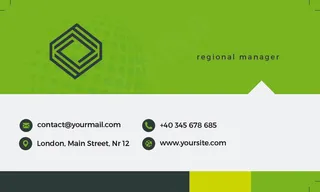 原创白色简约名片设计