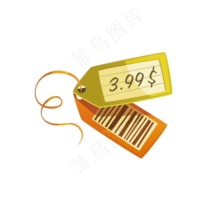 618购物节价格标签矢量图