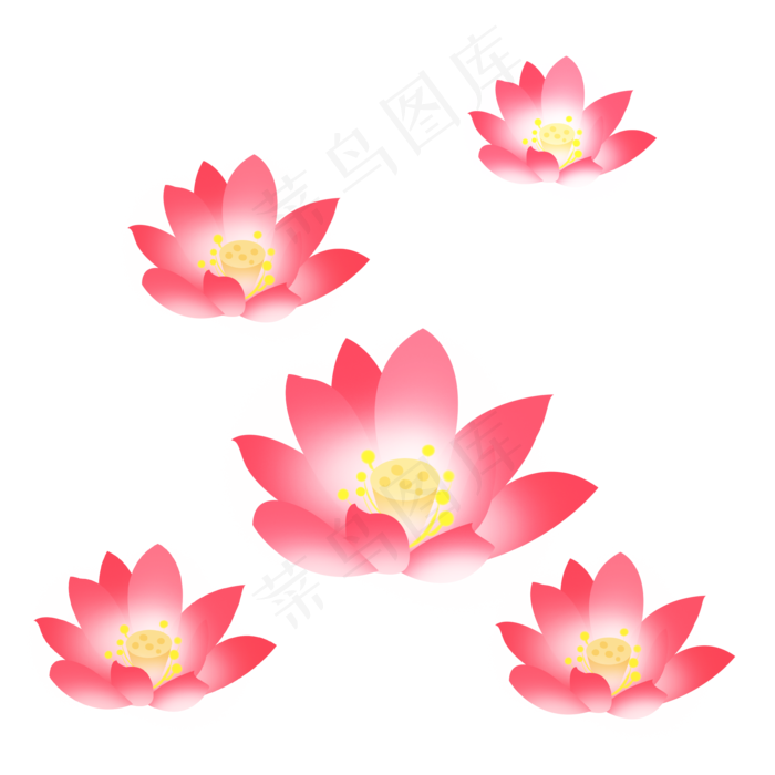 中秋节荷花花灯(2000X2000(DPI:300))psd模版下载