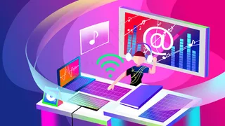 扁平风互联网信息科技配图