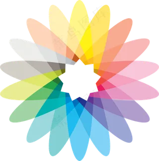 色彩鲜艳的绚丽世界小花花