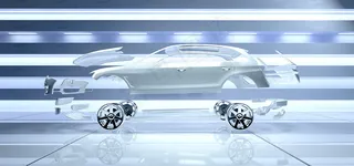 C4D自动化汽车程序场景