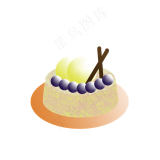 手绘蛋糕通用词水果蛋糕