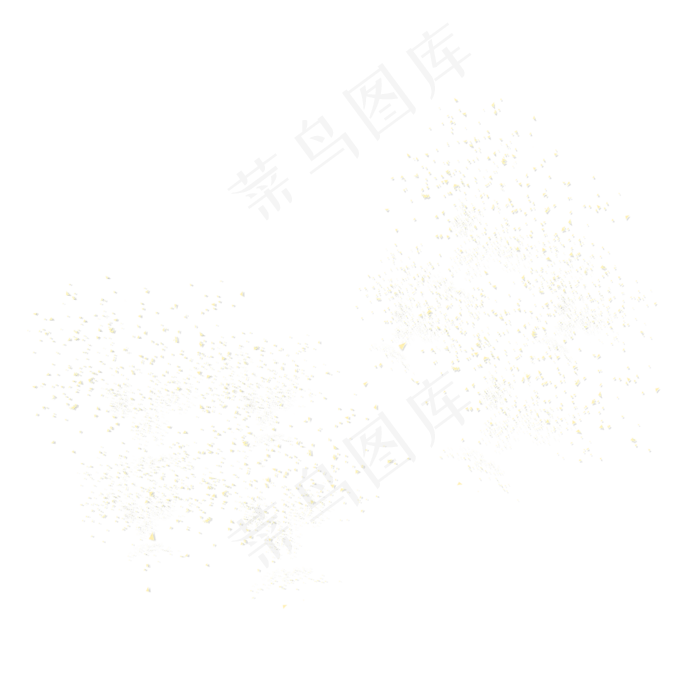 金色碎花点点,免抠元素(2000*2000px 300 dpi )psd模版下载