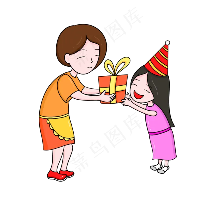 庆祝六一儿童节卡通免扣(2000X2000(DPI:300))psd模版下载