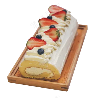 水果草莓蛋糕卷