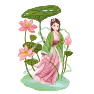 荷花姑娘