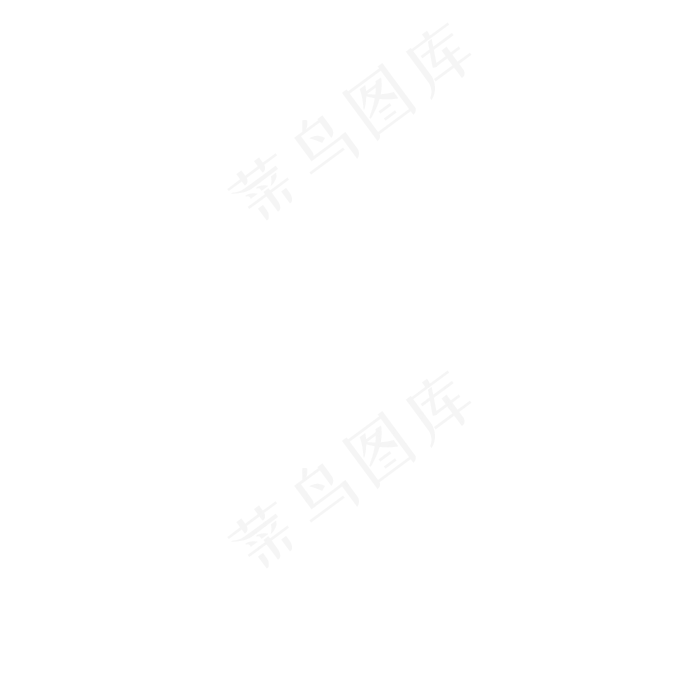 卡通白色的枝叶免抠图(2000X2000(DPI:300))psd模版下载