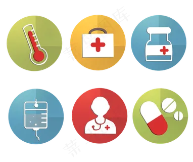 医院医疗医药图标