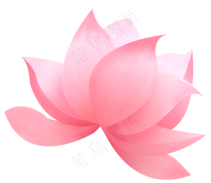 荷花花朵图案(2000X1736(DPI:300))psd模版下载