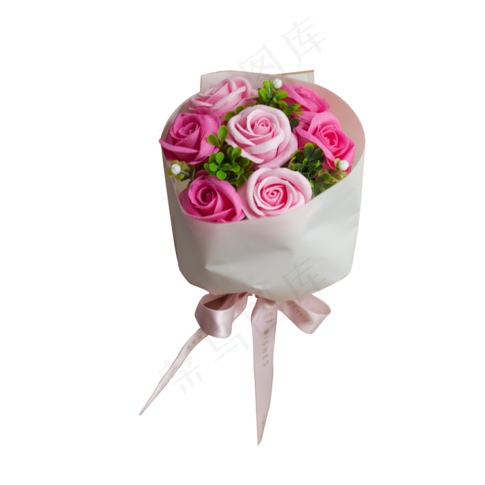 一个精美漂亮的鲜花花束素材(2000X2000(DPI:300))psd模版下载