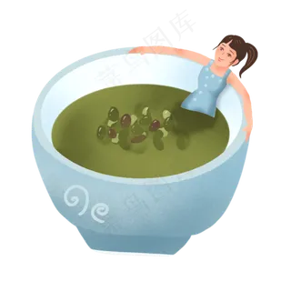 小暑大暑二十四节气节气夏天绿豆