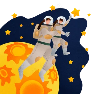 父亲节飞行员父子