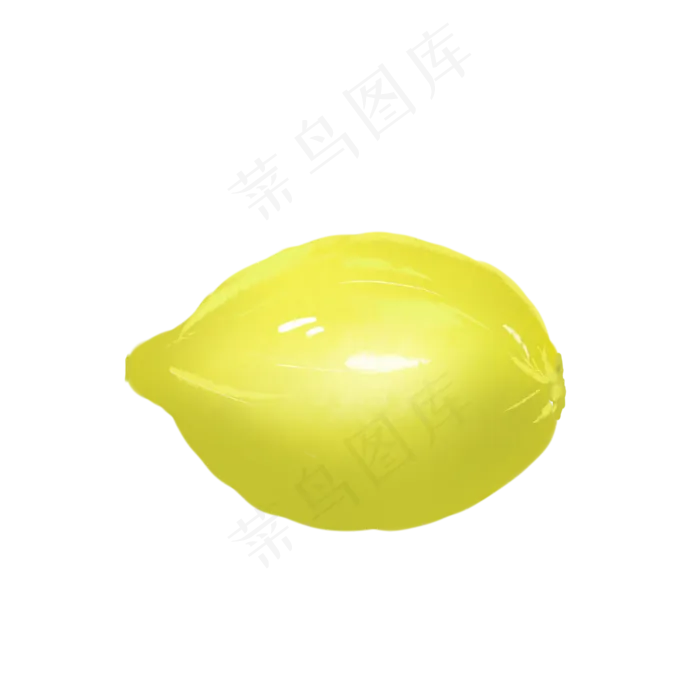 柠檬手绘卡通装饰(3000X3000(DPI:300))psd模版下载