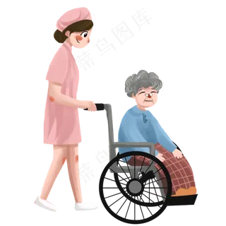 养老院养老老人医疗保险护士