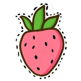 卡通草莓PNG下载