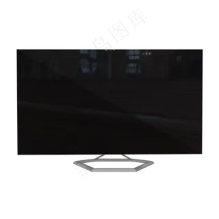 写实立体产品实物液晶电视正面png,免抠元素