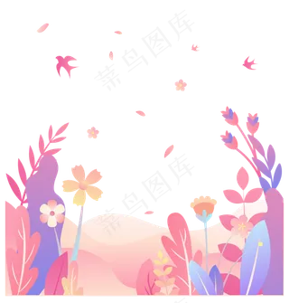 春天春季繁花盛开