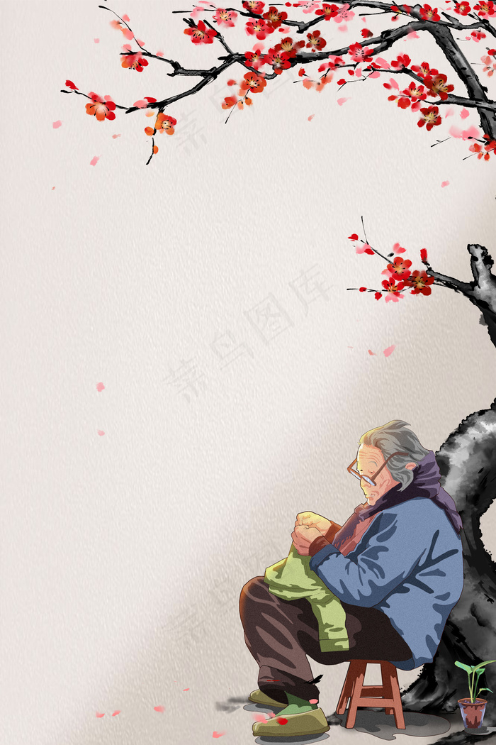 慈母手中线 游子身上衣