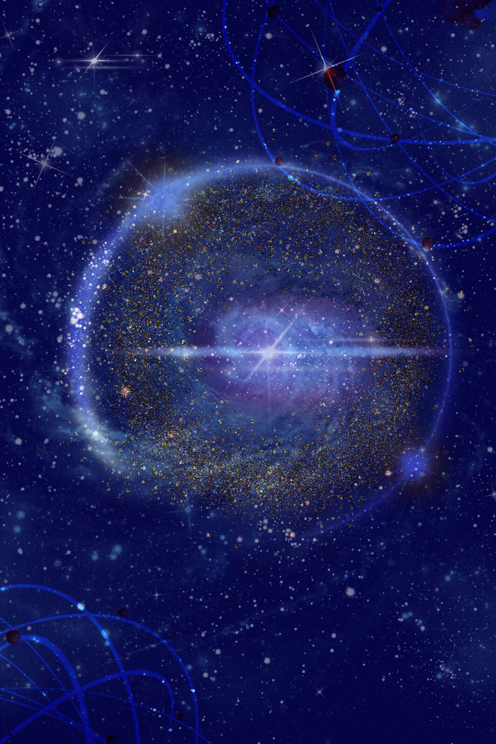 华丽的电子科技商务背景素材