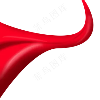 红色绸缎