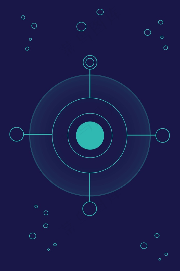 商务科技简约背景