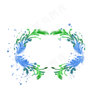 水彩风红色笔刷促销标签电商不规