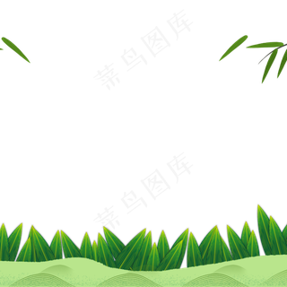 绿色的草地和叶子