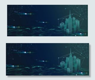 光效科技风世界通讯大会宣传banner