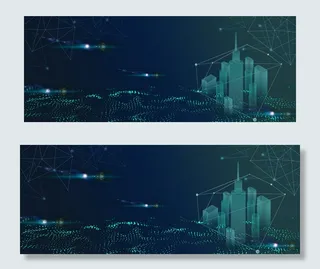 光效科技风世界通讯大会宣传banner