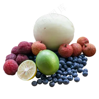 水果拼盘水果解渴PNG素材