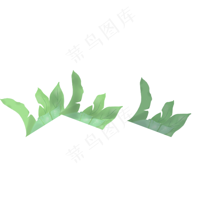 春天绿色树叶下载(2000X2000(DPI:300))psd模版下载