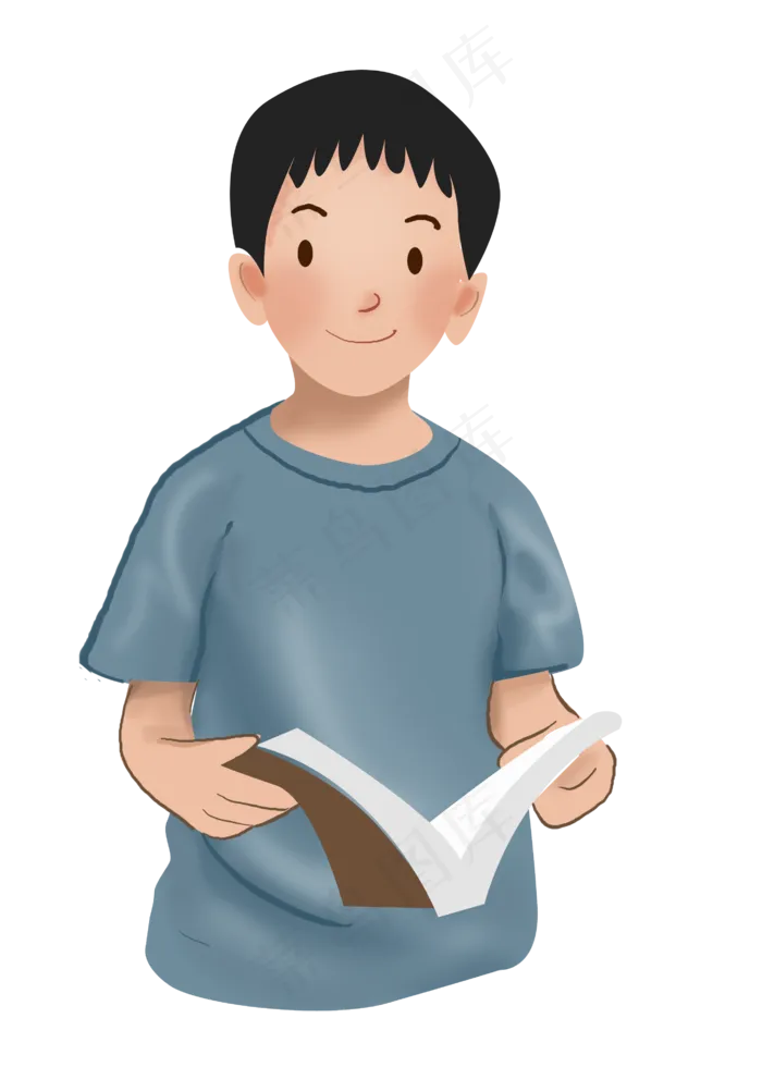 高考拿着书的男孩(2766X3871(DPI:300))psd模版下载
