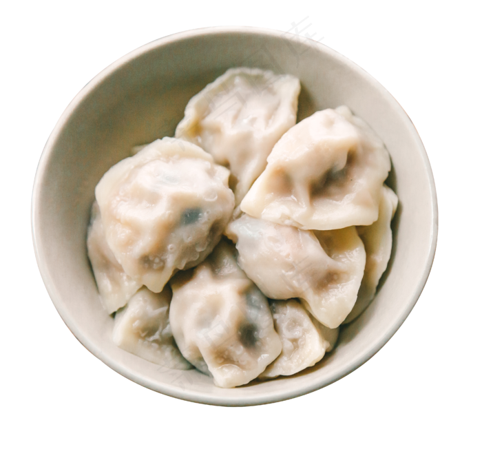 一碗美味水饺,免抠元素