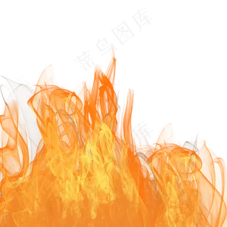 炽热的火焰火光,免抠元素