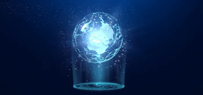 科技 只能 AI 科技线条 科技地球