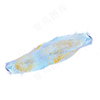 笔刷水彩金箔印记,免抠元素 笔刷水彩金箔印记,免抠元素