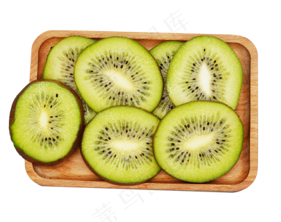 切片的绿色猕猴桃,免抠元素