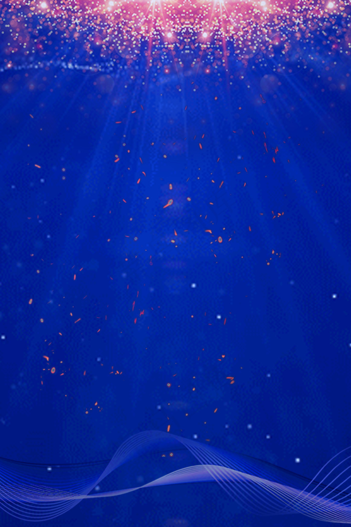 科技撞色海报背景