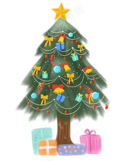 圣诞节圣诞树,免抠元素